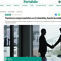 Fusiones empresariales en Colombia, hacia la estabilidad